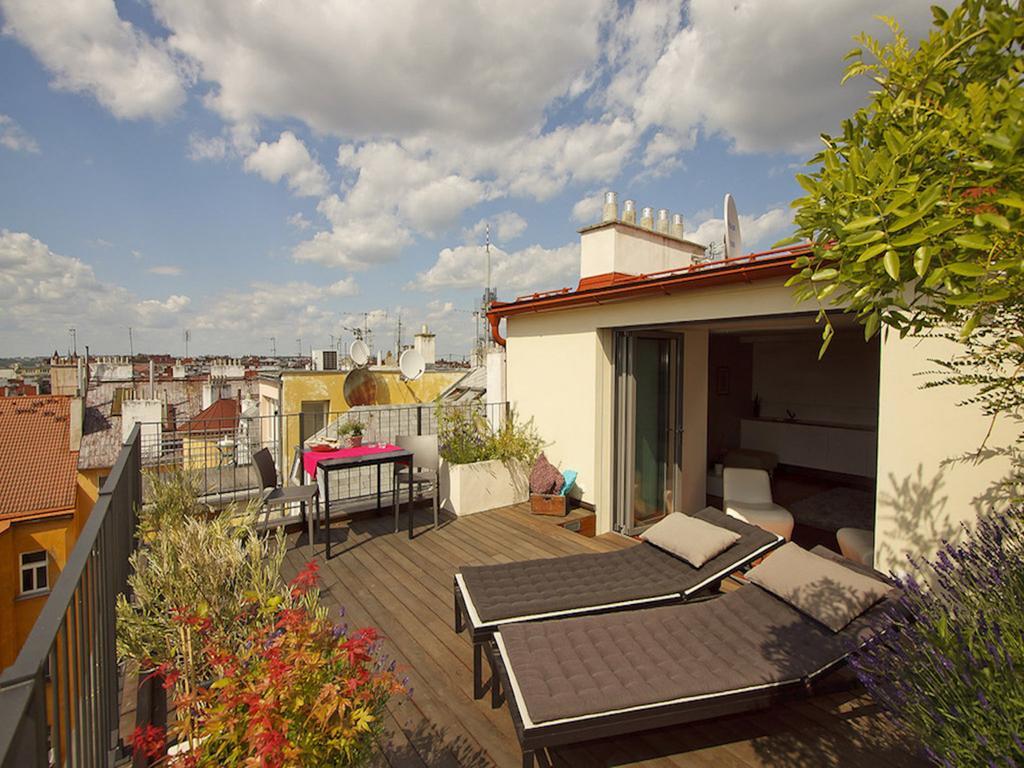 פראג Luxury Penthouse Apartment חדר תמונה